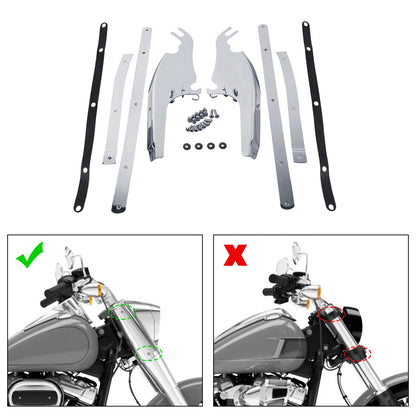 Windscreen Mount Bracket for Harley Softail FLS FLST (2000-2017)