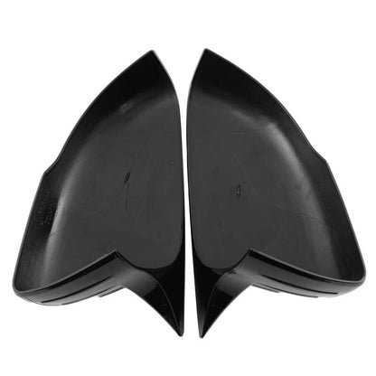 Gloss Black 2 x OX Horn Side Rearview Mirror Covers for KIA Sorento (2021-2023)