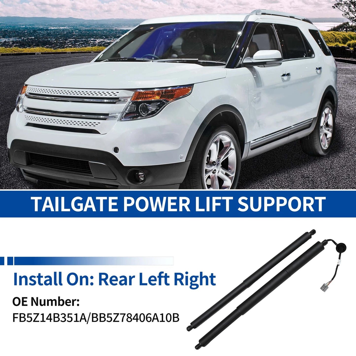 Rear Tailgate Power Lift Support for Ford Explorer (2011-2015)