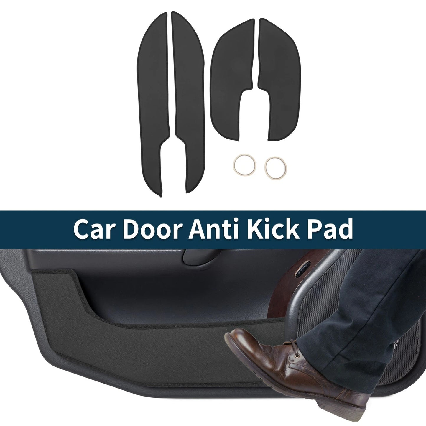 Car Door Anti Kick Pad Protector for Mitsubishi Outlander (2013-2020)