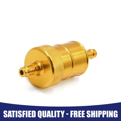 Inline Gas Oil Fuel Filter 8mm Inner Hose for Motorcycle