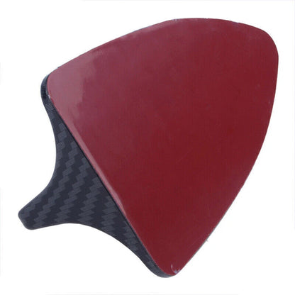Universal Carbon Fiber Shark Fin Antenna Cover for Car Radio FM/AM Decor