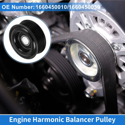 Drive Belt Idler Pulley 1Pc for Toyota Tundra (2000–2009)