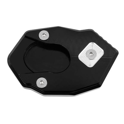 Kickstand Enlarger Black Aluminium Alloy for Kawasaki Z250 Z300 Z650