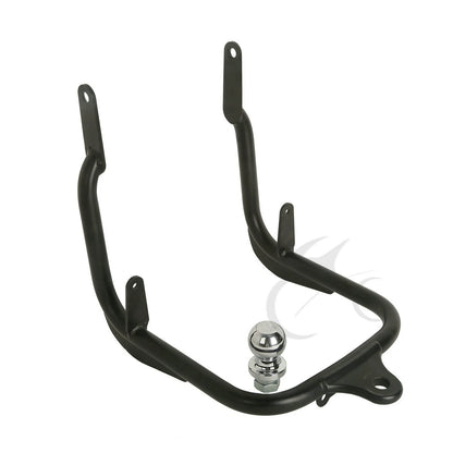 Black Trailer Hitch Tow Receiver for Harley Street Glide, Road King (2014-2016)