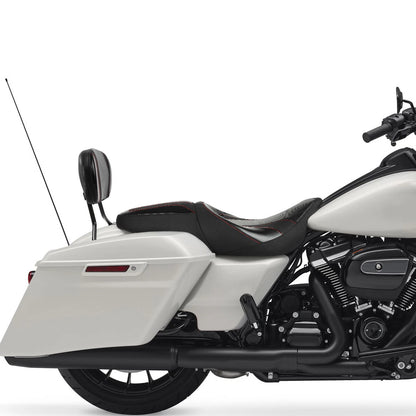 Driver Passenger Seat & Backrest Pad for Harley Road Street Glide (2009-2023)