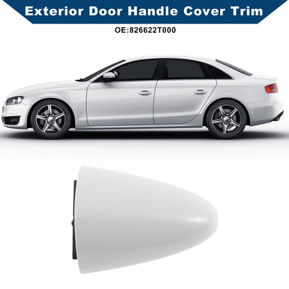 White ABS Exterior Door Handle Cover Trim for Kia Optima (2011-2016)