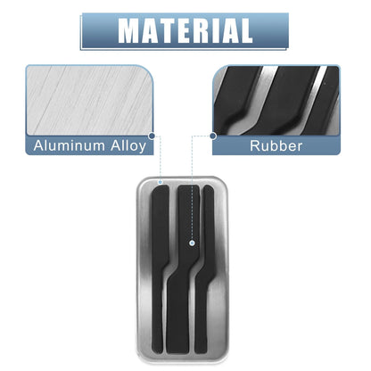 Anti-Slip Clutch Brake Gas Accelerator Pedal Covers for Ford
