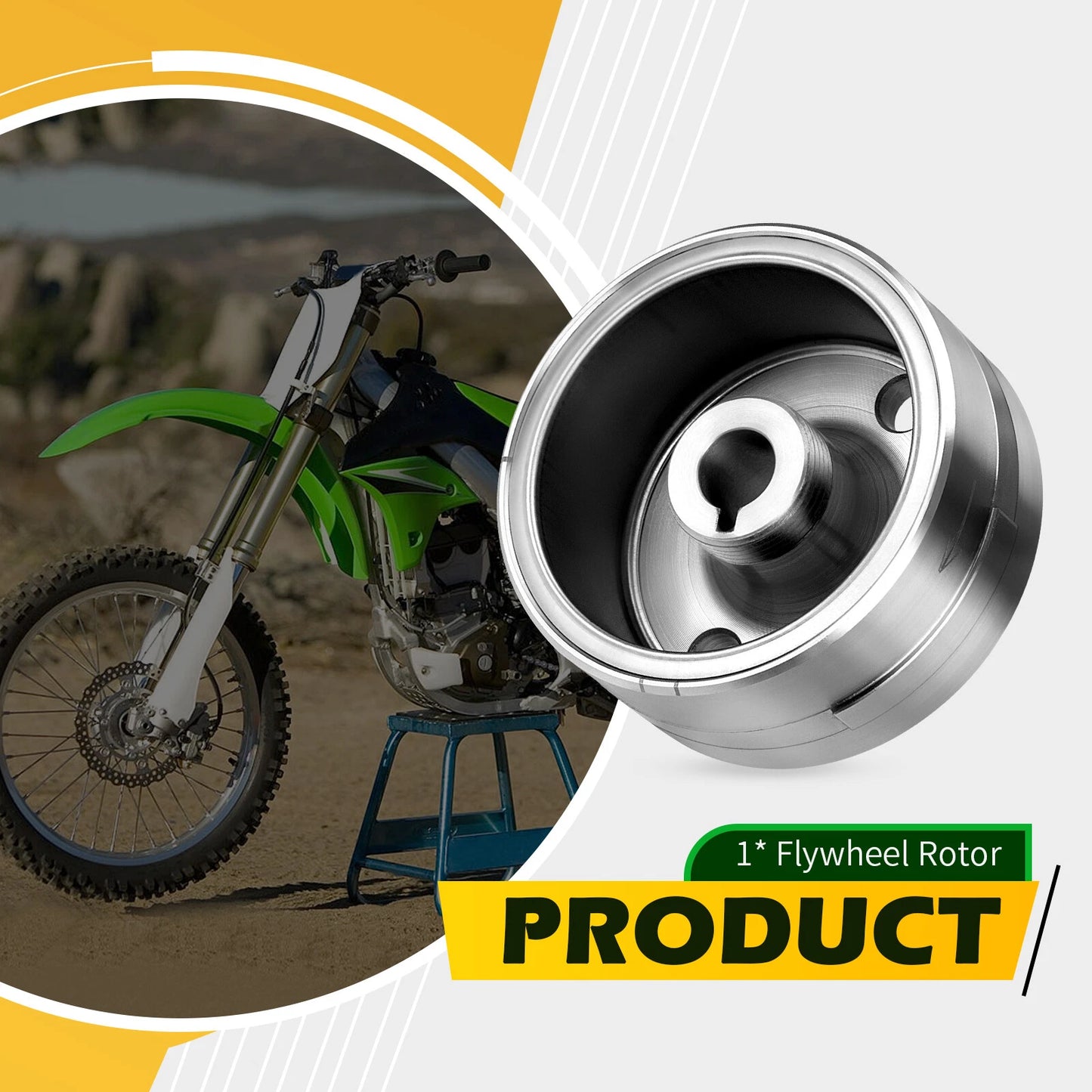 Stator magneto rotor flywheel for Kawasaki KX250F (2004–2008)