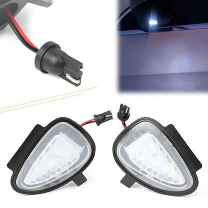 LED Under Side View Mirror Puddle Light Lamps for VW Golf, Touran (2009-2019)