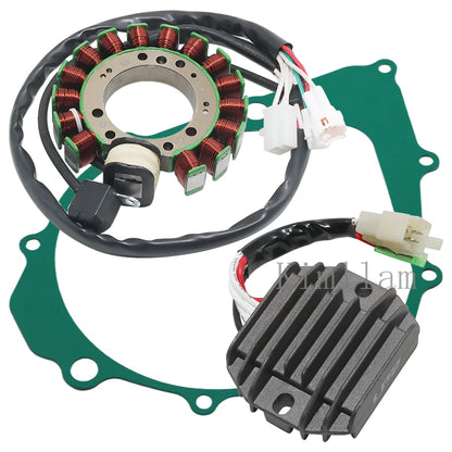 Stator Coil, Regulator Rectifier, Gasket for Yamaha YFM350X Warrior (1996-2001)