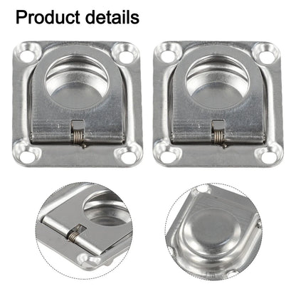 304 Stainless Steel Lift Handle Set for Boat Decks/Hatches - 2PCS
