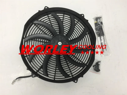 3 Row Radiator & Fan for Pajero/Montero/Shogun NM NP NS NT 2.8 3.2 V6 (2000-2006)
