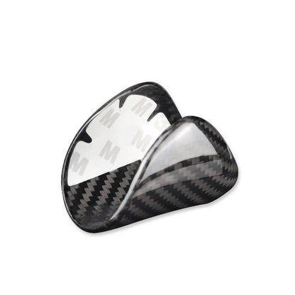 Carbon Fiber Back Gear Shift Knob Shifter Cover Trim Fit For Lexus IS ES NX GS