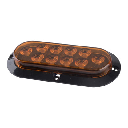 Oval 10LED Truck Trailer Lights Turn Signal Tail Reverse Brake Light