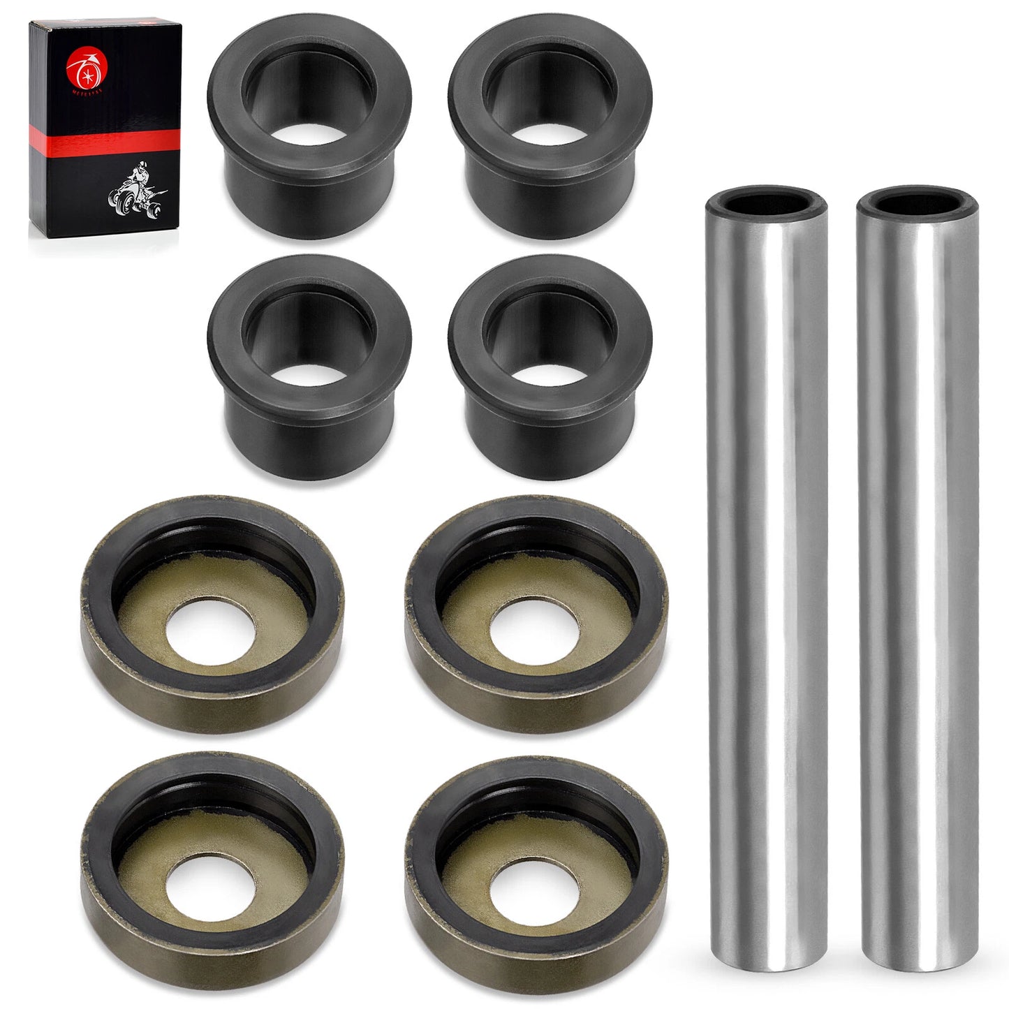 Front J-Arm Bushing Collar Cover Kit for Yamaha Banshee 350 1987-1990