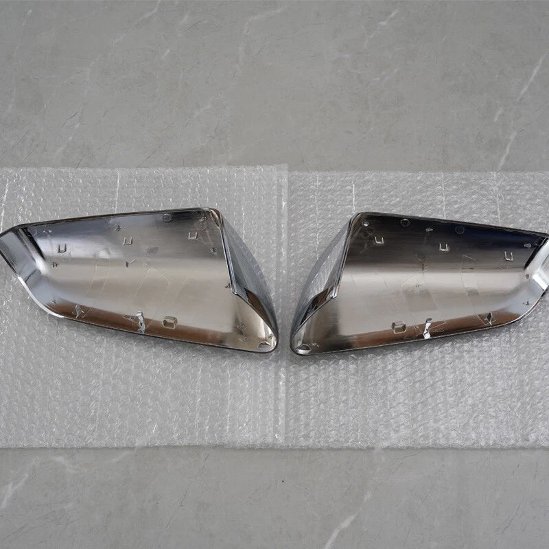 Chrome Left & Right Side Mirror Cover Caps for 2018-2024 Chevy Equinox & GMC Terrain
