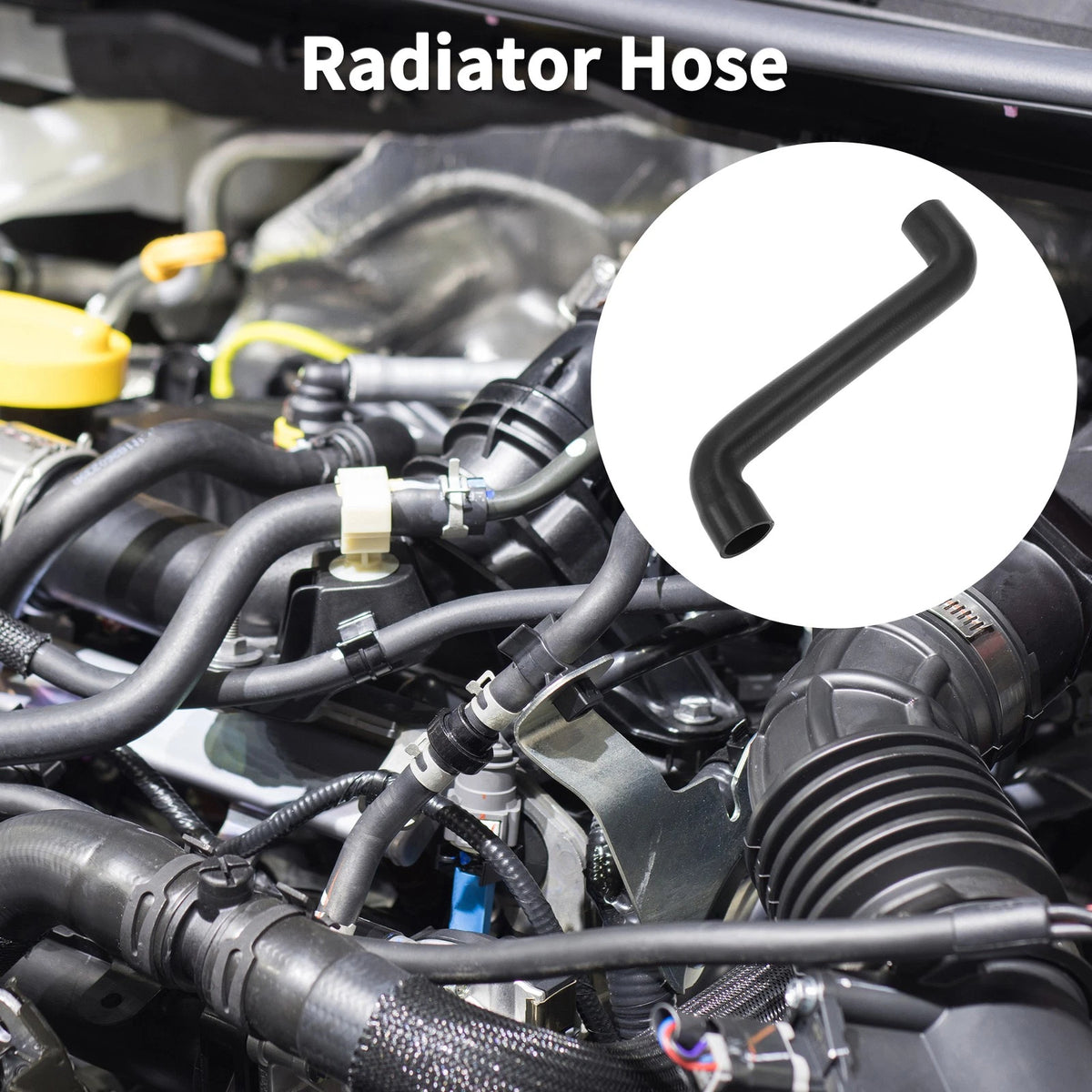 Radiator Hose for Mercedes-Benz Vito W639 2.2D (2003-2014) Rubber