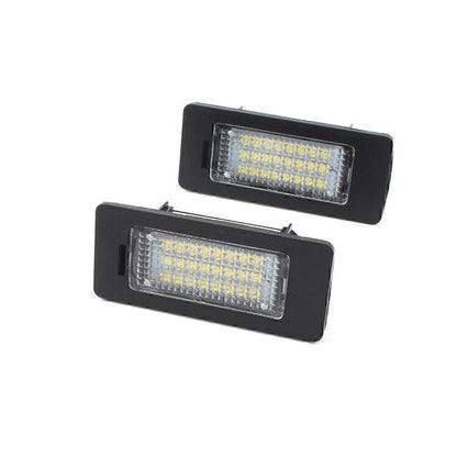 LED License Plate Light 2835 24SMD for Audi A4 A6 C7 Q5 S5 A5 (2013-2018)