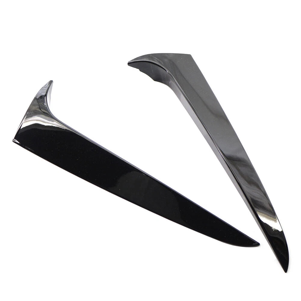 Glossy Black Rear Window Spoiler Trim for BMW X3 (2011-2017)