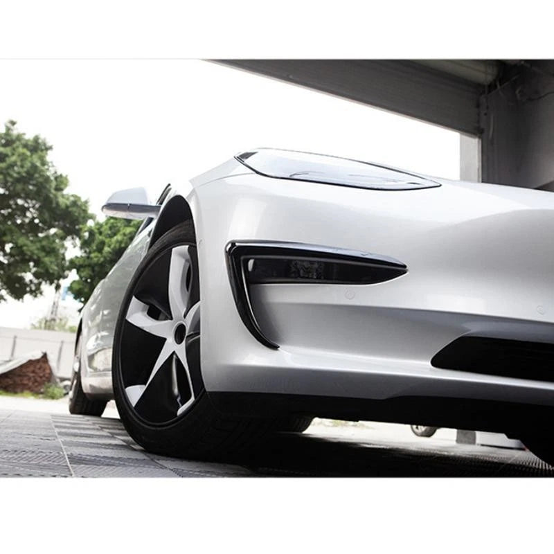 Front Fog Light Eyebrow Spoiler Trim for Tesla Model 3 (2017-2021)