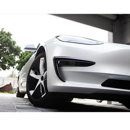Front Fog Light Eyebrow Spoiler Trim for Tesla Model 3 (2017-2021)