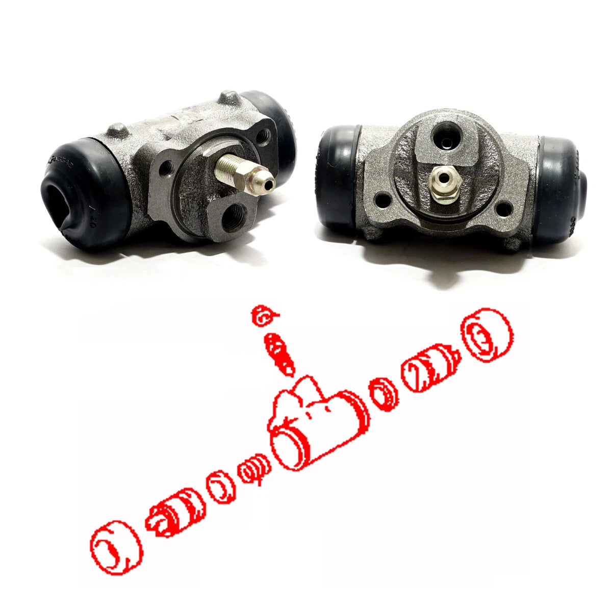 Rear Wheel Brake Cylinder for Toyota Grand Hiace Granvia Van 1995-2001