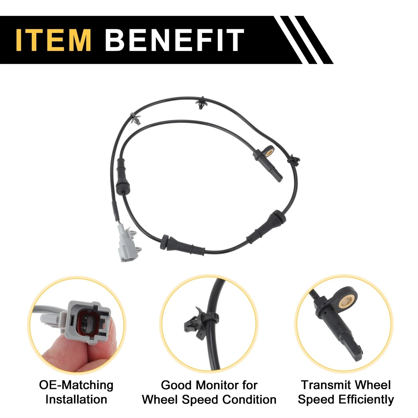 ABS Wheel Speed Sensor for Infiniti M35 Rear Right