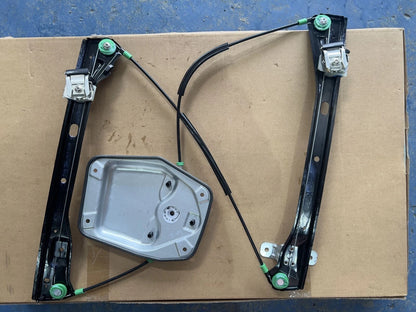 Front Left Window Regulator W/o Motor W/Panel for VW Golf MK5 (2004–2011)