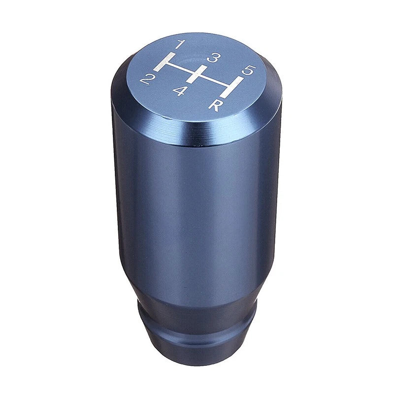 5 Speed Aluminum Shift Knob for Universal Car Manual Gear Stick Shifter