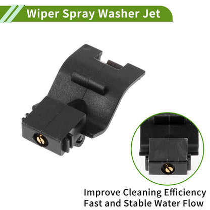 Windshield Washer Nozzle  Black for Toyota Sienna, Venza (2004-2023)