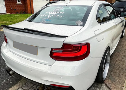 Gloss Black Rear Spoiler Wing for 2014-2019 BMW 2 Series F22 F87 Coupe