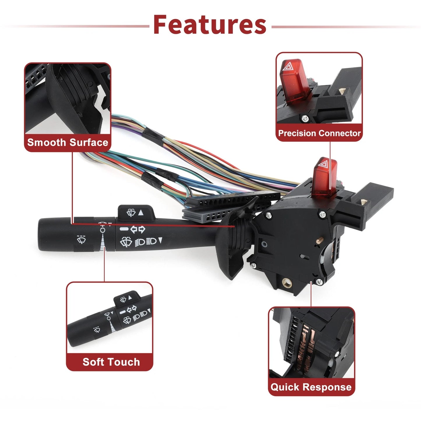 Steering Column Turn Signal Switch Lever for Chevrolet Express 1500