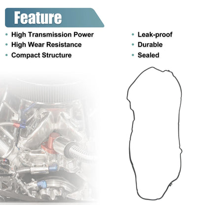Valve Cover Gasket for Toyota Land Cruiser 4.5L M/T Rubber Black (1998-2007)