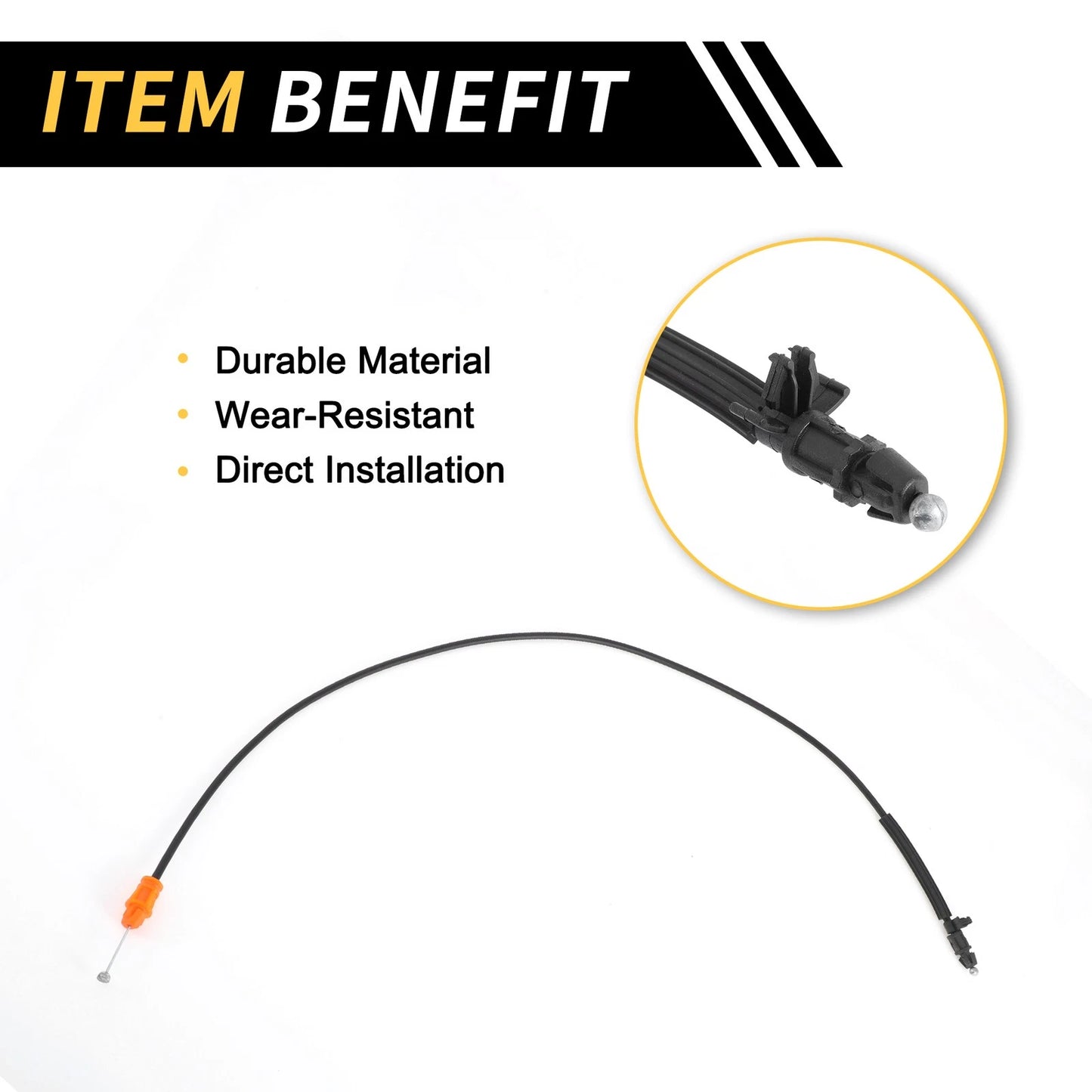 Door Latch Release Cable for Chevrolet Silverado & GMC Sierra OEM Replacement