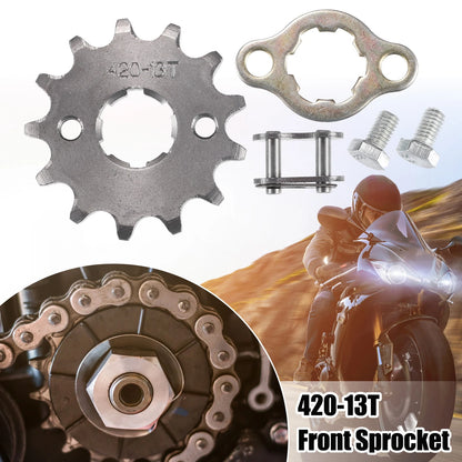 Sprocket / 420 13T 20mm Motorcycle Engine Sprocket for Dirt Bike Mini Bike