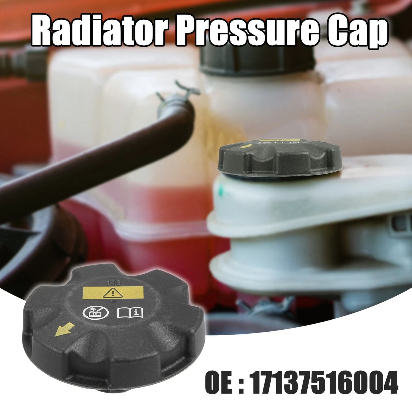 Radiator Pressure Coolant Overflow Tank Cap for BMW 525i (2004-2007)