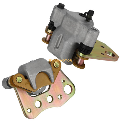 2 x Front Brake Calipers & Hose Lines for Polaris Magnum 325/500 Xpedition 425 (1999–2000)