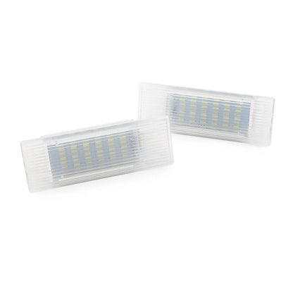 2 x White LED Door Courtesy Footwell Lights for BMW F20 F21 F30 F31 F32 F15 X5 X6