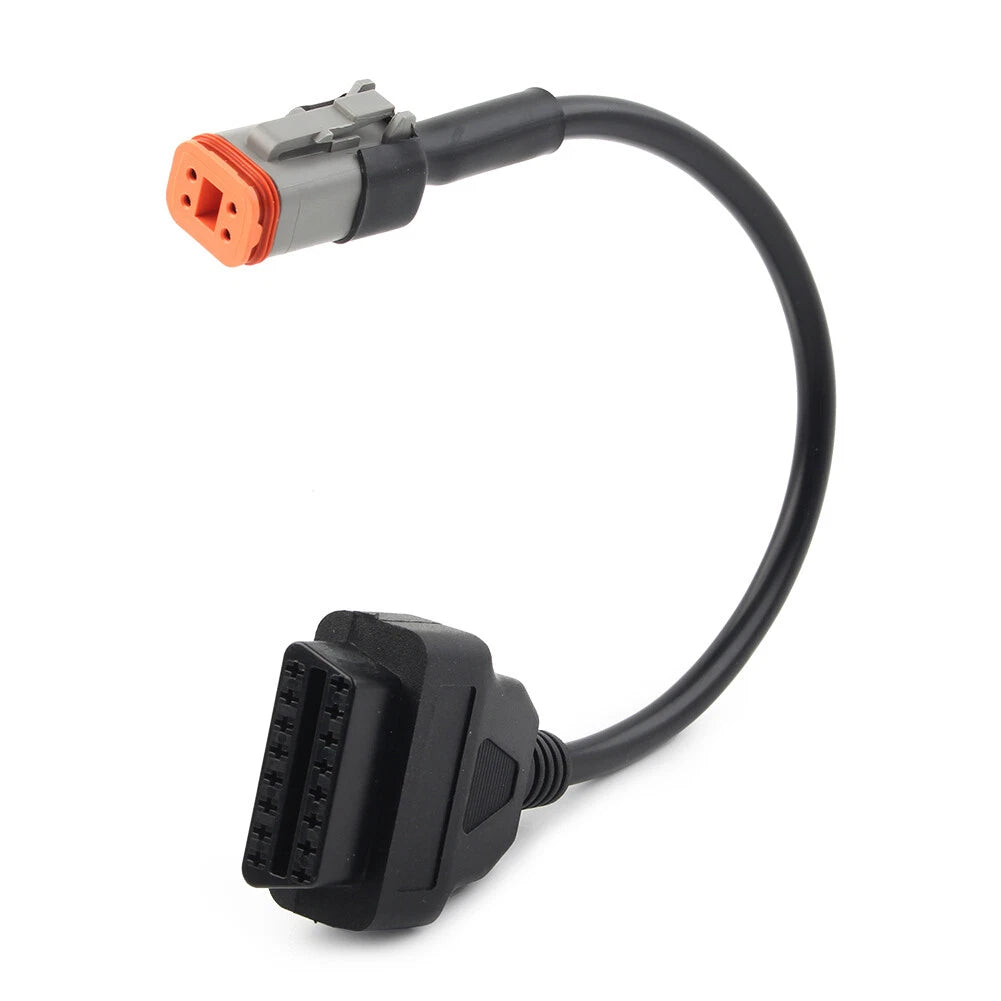 4Pin to 16Pin OBD2 Diagnostic Tool Adapter Cable for Harley Davidson
