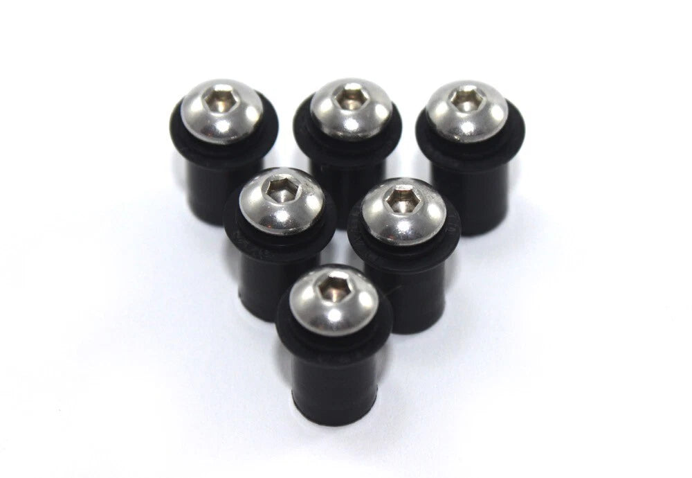 Tornillos y Tuercas / x10 / para carenado Honda CBR 600 CBR1000RR Fireblade