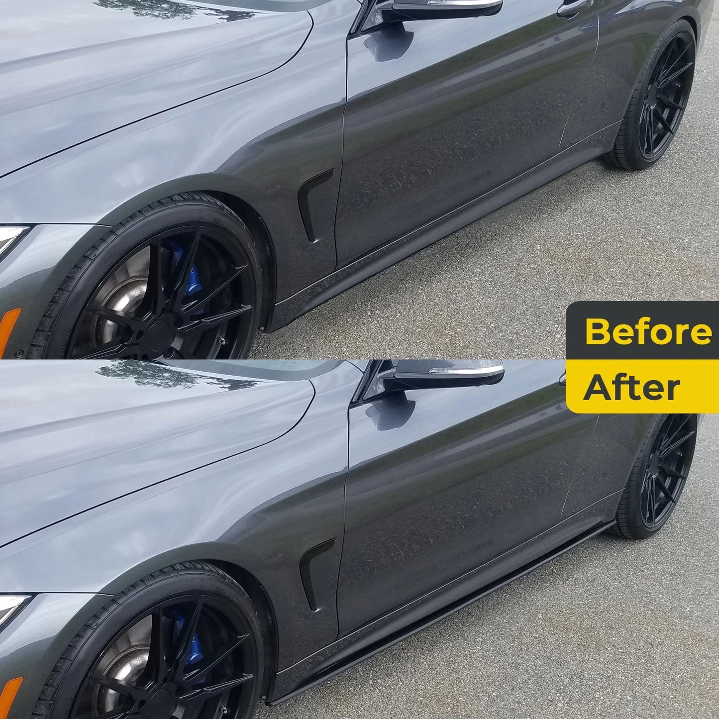 Gloss Black Side Skirt Extensions for Toyota GT86 Scion FR-S Subaru BRZ (2012-2020)