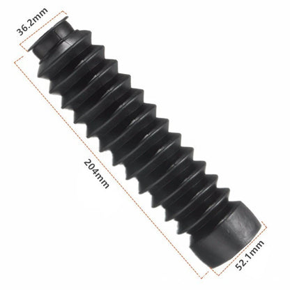 Black Front Fork Dust Boots for Honda CG125 Dirt Bike