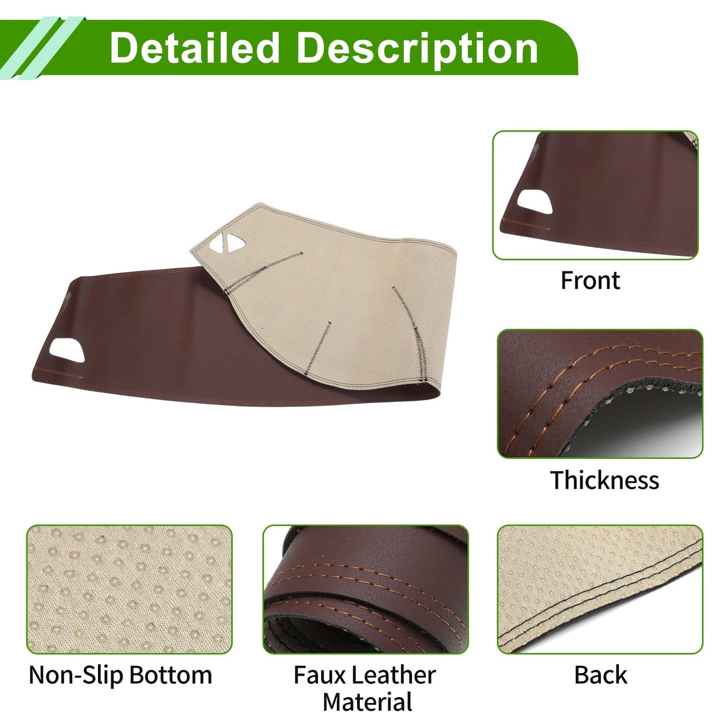 Dashboard Cover for BMW 5 Series (2014-2017)