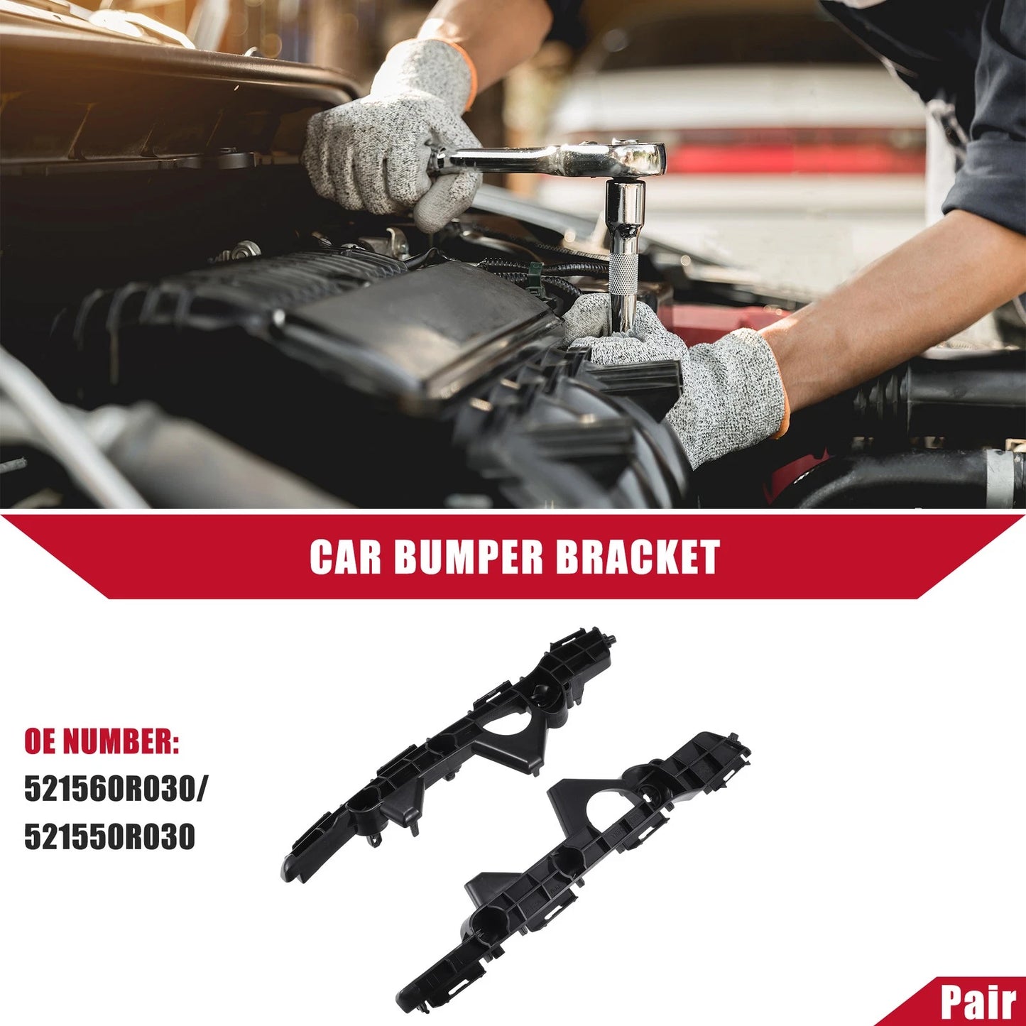 Rear Bumper Bracket for Toyota RAV4 (2013-2018)