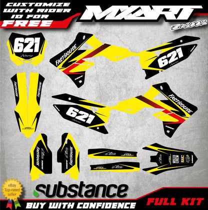 Custom Graphics Full Kit for Suzuki RMZ 450 (2018-2021)