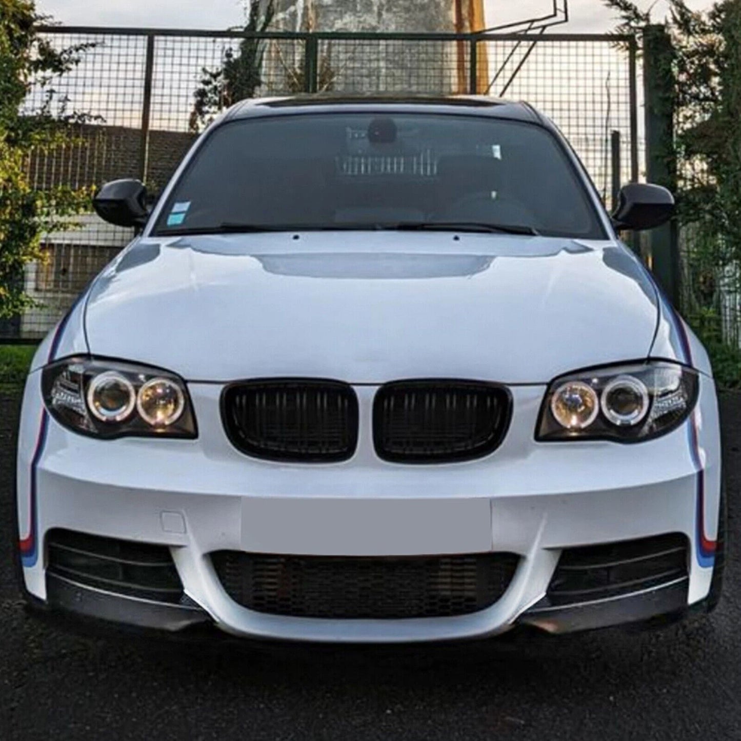 Front Bumper Side Splitter for BMW 1 Series M-Tech E82 E88 (2008-2013)