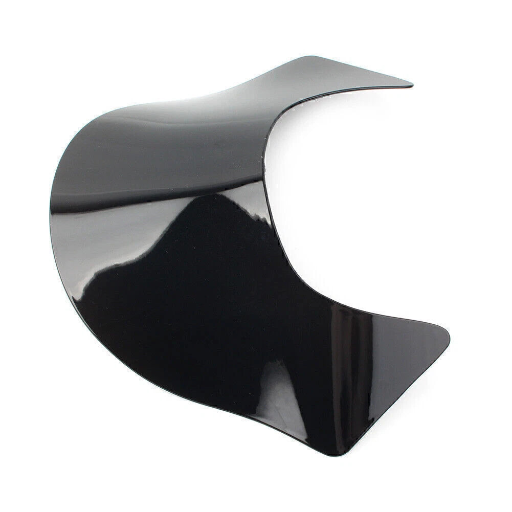 Black Lip Front Windshield for Harley Dyna Sportster Softail (2000-2023)