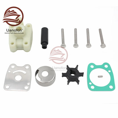 Water Pump Impeller Kit for Yamaha 4HP/5HP 4A/5C Series