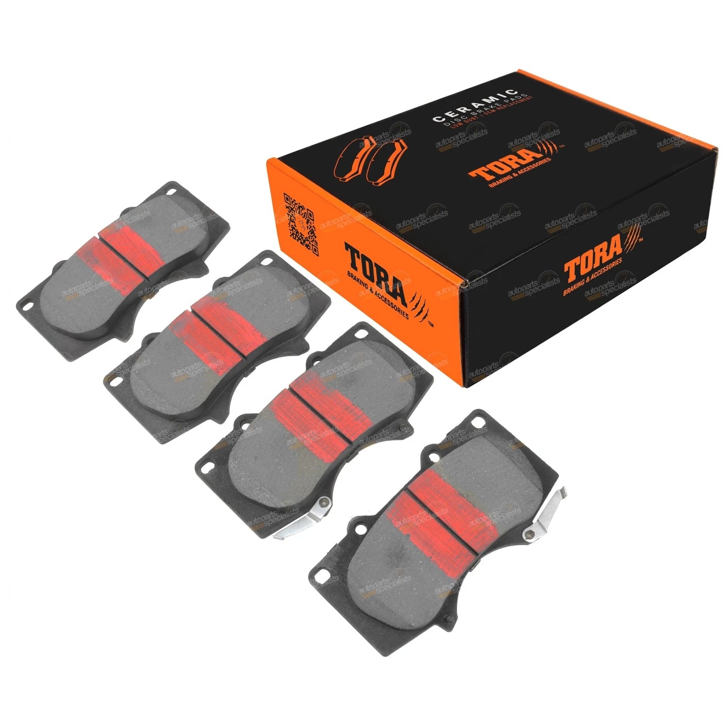 Front 4x4 Disc Brake Pads Set for Mitsubishi Pajero NS NT (2006 - 2010)